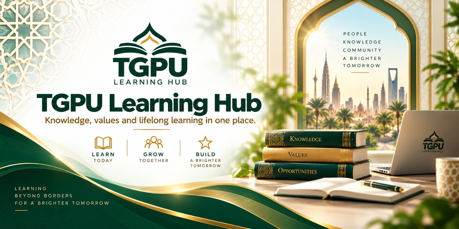 TGPU Learning Hub — knowledge, values and lifelong learning in one place